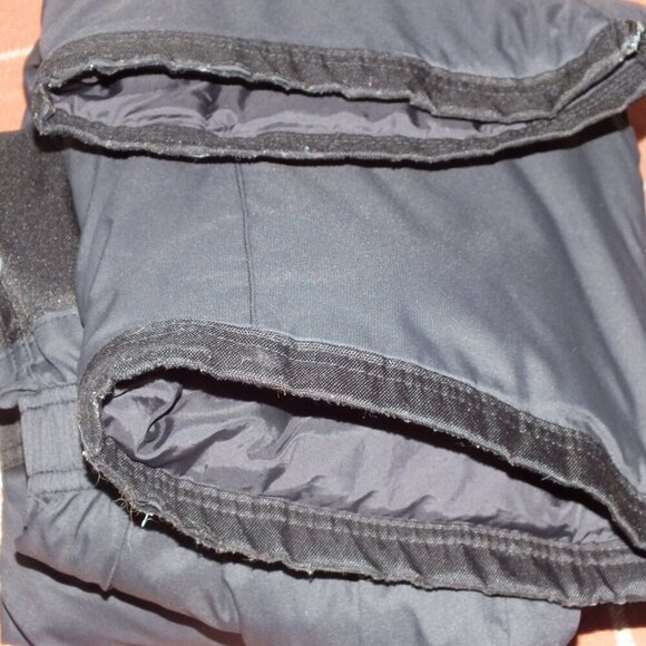 Lands End Kids Bib Snowpants Black Children's 12 - Picture 15 of 16